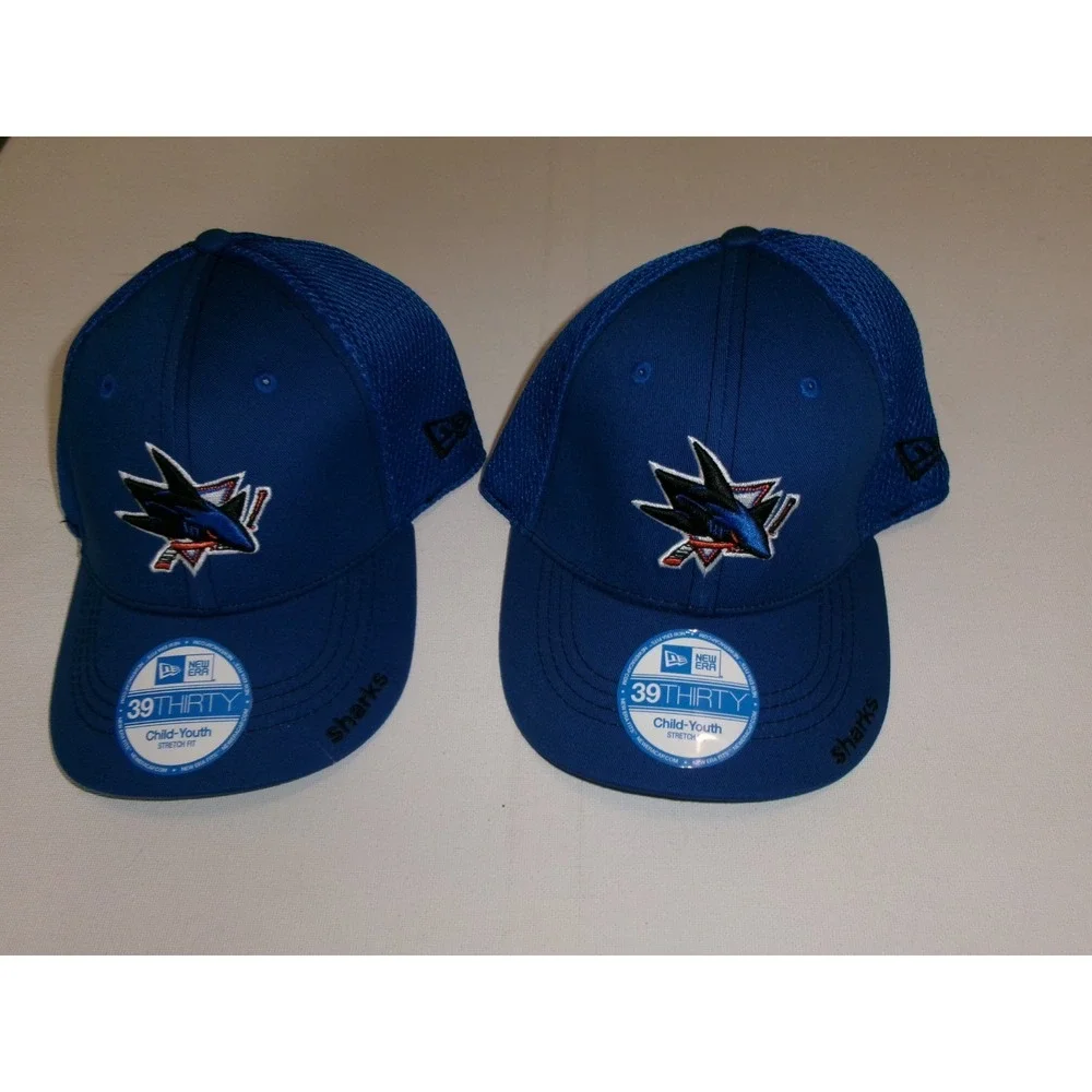YOUTH LOT SAN JOSE SHARKS NEW ERA Y2K 00s HAT CAP VINTAGE DEADSTOCK M6